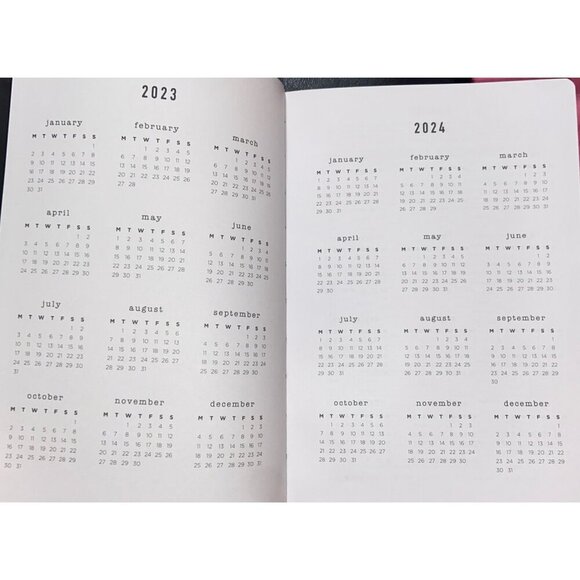 Leeds of London Weekly Planner 2024 Holidays Monthly Career Organizer British - Picture 3 of 11